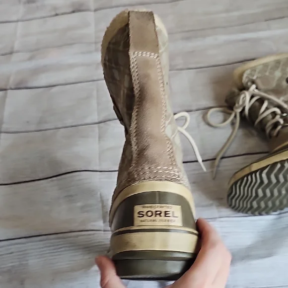 Sorel Sz 8 Joan Of Arc Tan Winter Boots - Picture 11 of 16